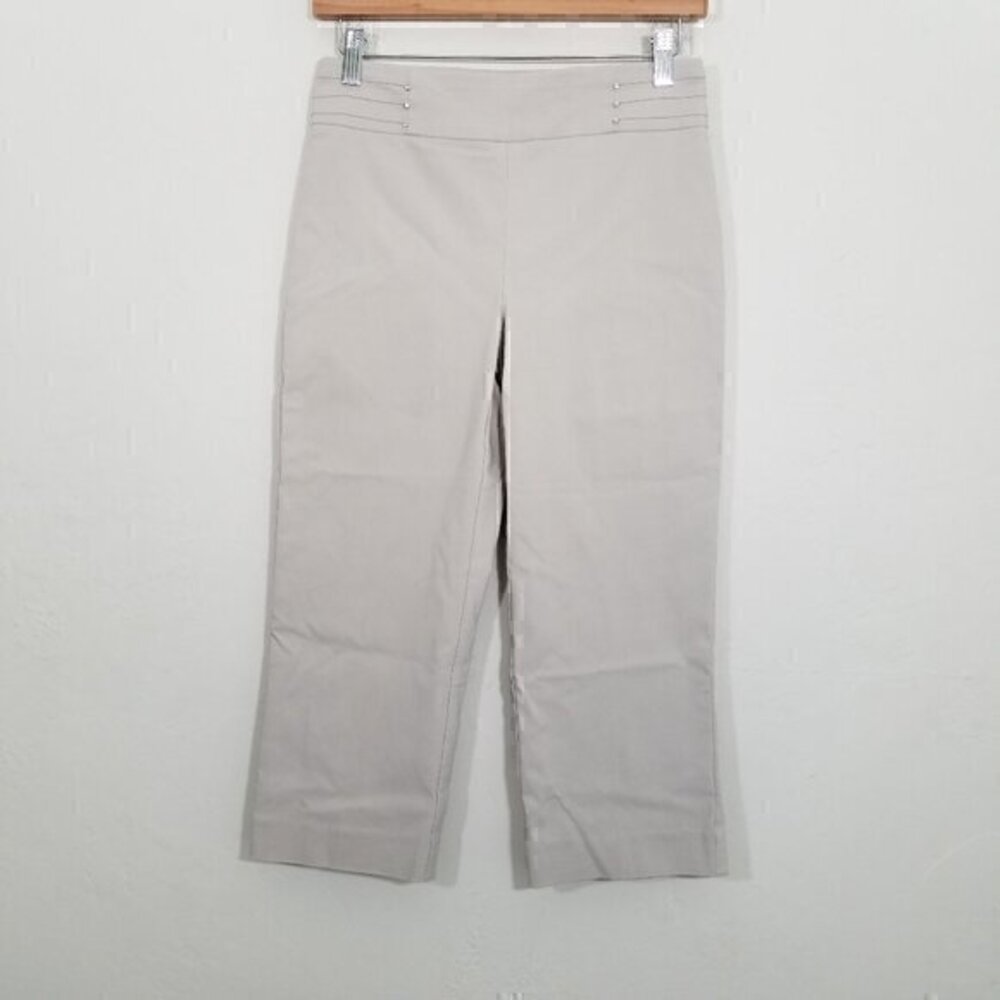 NWT JM Collection Capri Pants Pull-On Stretch Tummy Control Size PS